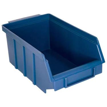 Imagem de Kit 25 Un Gaveteiro Organizador Azul N 3 - CAIXAPLAST