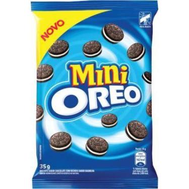 Imagem de Oreo Mini 35g  Biscoito Crocante E Recheado, Perfeito Para Lanches