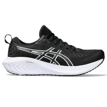 Imagem de ASICS T nis de corrida feminino Gel-Excite 10, Preto/branco, 11 Wide