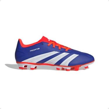 Imagem de Chuteira Campo Masculina Adidas Predator 24 Club Azul, Lucblu, Ftwwht,