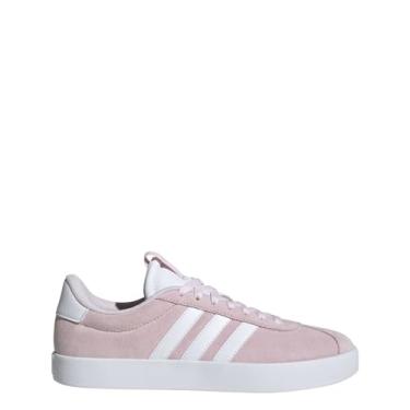 Imagem de adidas Tênis feminino Vl Court 3.0, Quase rosa/branco/quase rosa, 9