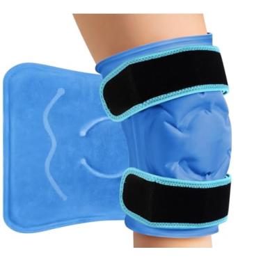 Imagem de Bolsa de Gelo Para Joelho, Compressa Gelo Joelho, Bolsa Termica Para Joelho, Bolsa Termica Gel, Joelheiras Com Bandagens Refrescantes