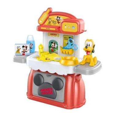 Imagem de Maleta 3 em 1 Pet Shop do Mickey com Acessorios Multikids - BR1571