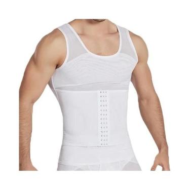 Imagem de Colete Modelador De Compressão Masculino Para Redução De Barriga E Mod
