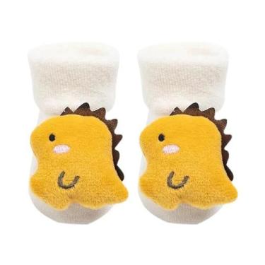 Imagem de Meias De Bebê Tricotadas Para Recém-Nascidos E Crianças Pequenas Com D