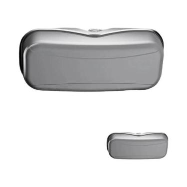 Imagem de Suporte Portátil Para Óculos De Carro Com Quebra-Sol - Acessório Autom