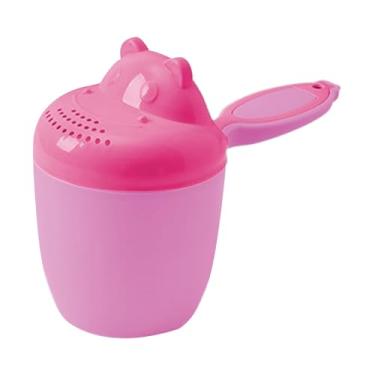 Imagem de Copo de enxágue para banho de bebê - Despejador de água para banho de bebê, balde de desenho animado, segurança para xampu, chuveiro, banheira infantil, lavagem de cabelo, hora de banho, banheiro