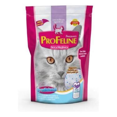 Imagem de Areia higienica silica profeline tradicional 1,4 kg.