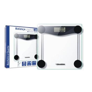 Imagem de Balança de Banheiro e Quarto até 180 Kgs/ 397 lb - Roadstar RS-401BR