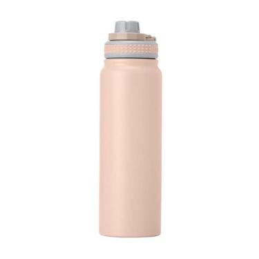 Imagem de Garrafa Térmica Sport 850ml em Inox 304 com Infusor - no-brand, Pink, 
