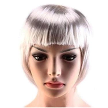 Imagem de Peruca Curta de Festa - Loira Platinada - Extra Festas