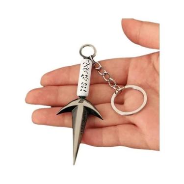 Imagem de Chaveiro De Metal Naruto Namikaze Minato, Modelo De Espada Samurai Kun