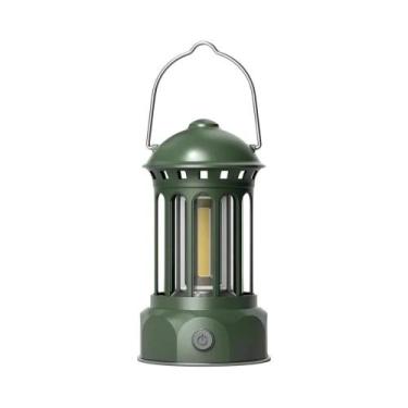 Imagem de Lanterna De Camping Recarregável Vintage Estilo Pilar Romano Europeu C