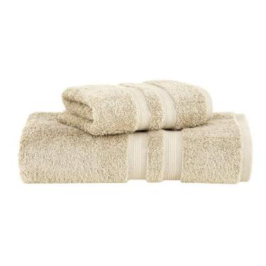 Imagem de Kit Jogo De Toalhas Buddemeyer 2 Peças Algodão Egipcio Banhão e Rosto 