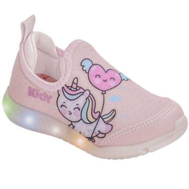 Imagem de Tênis Infantil Menina Kidy Flex Light Led-Feminino