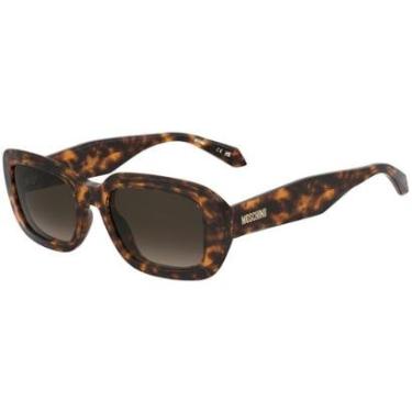 Imagem de Óculos de Sol Moschino Mos199/S 086 - Marrom Havana 54-Feminino