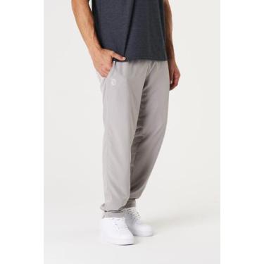 Imagem de Calça Esportiva Microfibra - Shenus, G, Cinza claro