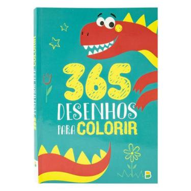 Imagem de Livro - 365 Desenhos para colorir (Verde)