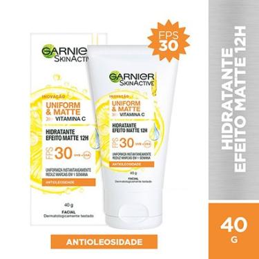 Imagem de Hidratante Facial Matte Garnier Skin Uniform&Matte - 40g-Feminino