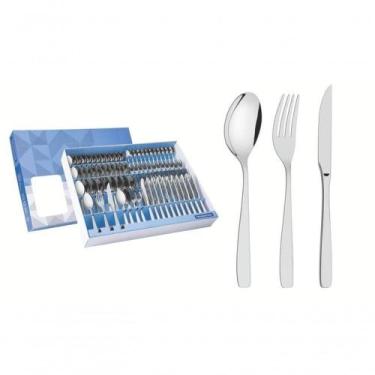 Imagem de Faqueiro Para Churrasco Tramontina Cosmos Em Aço Inox 84 Peças