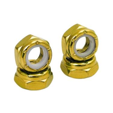 Imagem de Porca Colorida Truck Skate SOURCE 13mm M8, Dourado