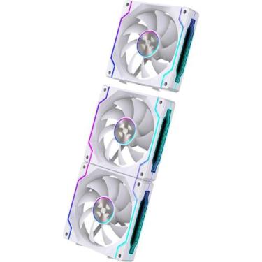 Imagem de Kit Cooler FAN Wireless Fortrek Twister Unifan Branco