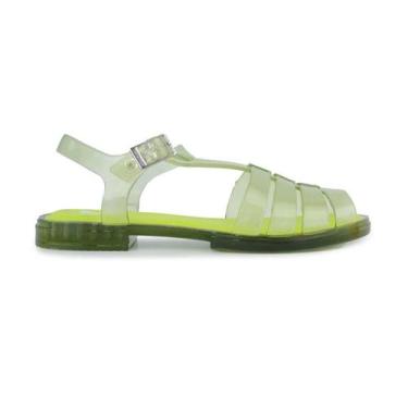 Imagem de Sandália Infantil Menina Petite Jolie J-lastic Pj5397in, Verde, 25/26