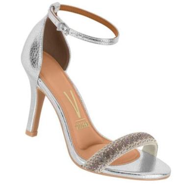 Imagem de Sandalia Vizzano 6249.1103 Feminina, Prata, 37