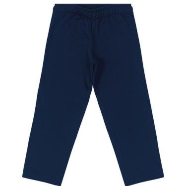 Imagem de Calça Básica Infantil Feminina Rovitex Kids Azul - Rovitex Kids Básico