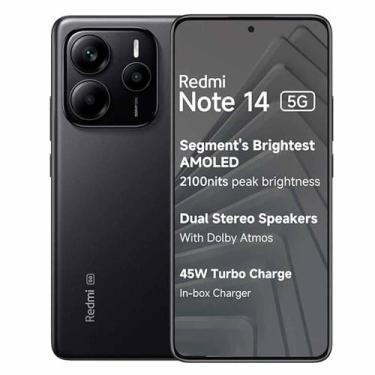 Imagem de Note 14 5G 256GB 8GB RAM Dual SIM Tela 6.67" - Preto, 256GB, Preto