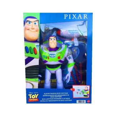 Imagem de Boneco Toy Story Buzz Lightyer E Arma De Treinamento  - Mattel
