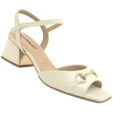 Imagem de Sandalia Piccadilly 543084 Feminina, Off white, 35