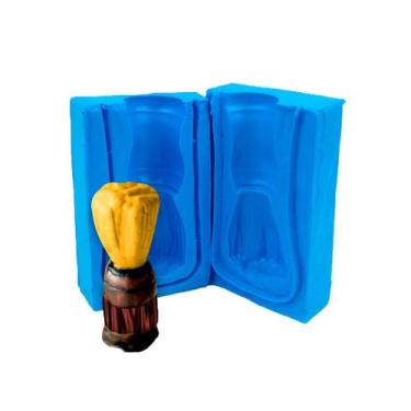 Imagem de Forma De Silicone Pincel Para Barbear - Reduto das Essências