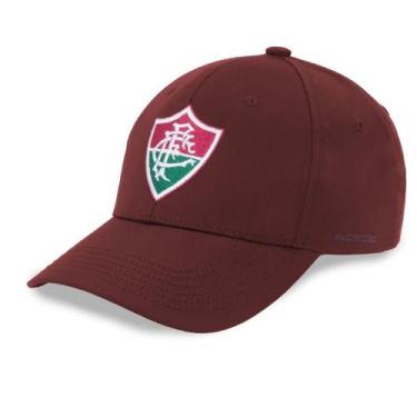 Imagem de Boné Fluminense Infantil Bordado Oficial Licenciado - Ref 39470, Vinho