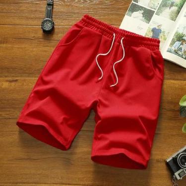 Imagem de Shorts Esportivos Masculinos Respiráveis De Secagem Rápida Em Malha 20