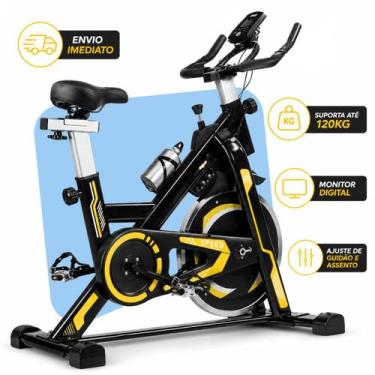 Imagem de Bicicleta Ergometrica Spinning Profissional 13Kg Inércia Usuários de 1