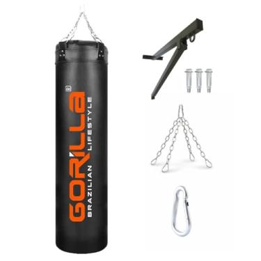 Imagem de Equipamentos de Luta Saco De Pancada 180cm com Suporte De Parede - Gorilla
