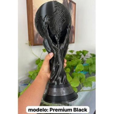 Imagem de Taça Copa do Mundo 2026 Rica em detalhes Decoração Futebol TAMANHO REA