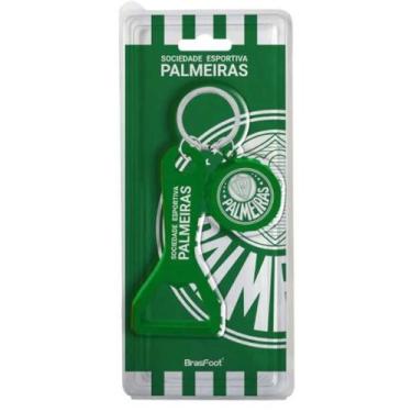 Imagem de Chaveiro Tampa + abridor garrafa Times de Futebol sortidos Cor:Palmeir