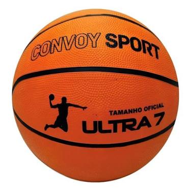 Imagem de Bola Basquete 7 Tamanho Oficial Convoy Laranja