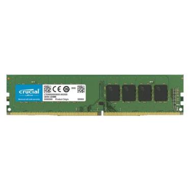 Imagem de Memória Ram Para Desktop 8GB Crucial DDR4 3200Mhz uDIMM CL19 PC4 2666 