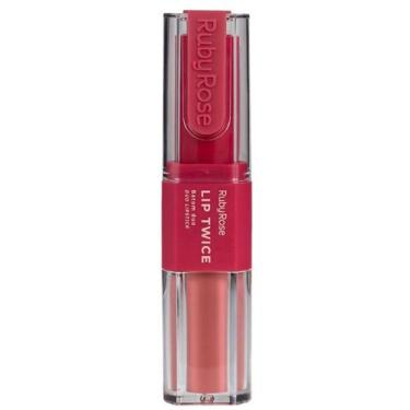 Imagem de Batom Duo Ruby Rose Lip Twice, LT40 HB-L6101-4