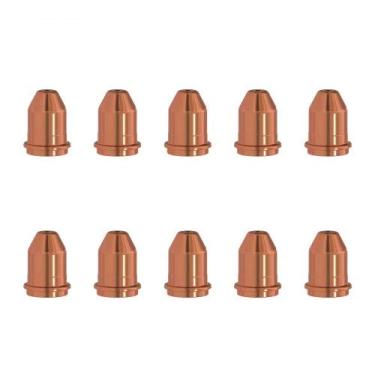 Imagem de KEMAO 10 pçs 220718 pontas de bocal de corte não blindado de plasma adequado para materiais de tocha de corte a plasma PMX45