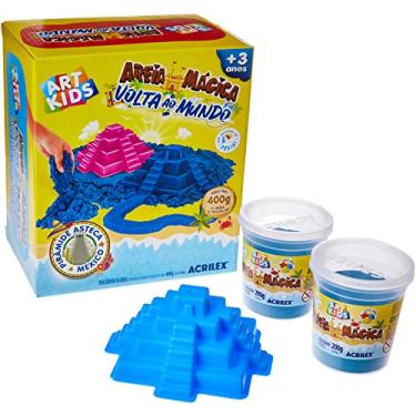 Imagem de Massa Areia Pirâmide Asteca, Acrilex, 400 g