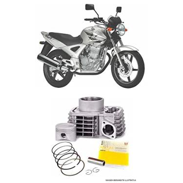 Imagem de Kit Motor Cilindro Honda CBX Twister 250 (01-08) / NX Tornado 250 (01-08) Metal Leve K9201