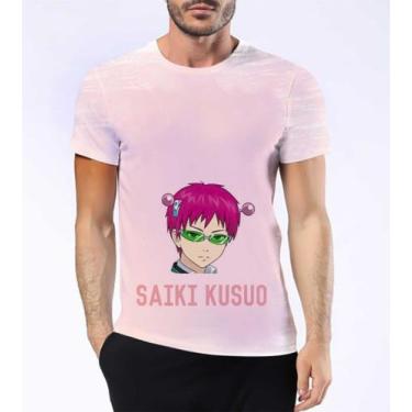 Imagem de Camisa Camiseta Saiki Kusuo No Psi-Nan Aérie Mangá Rosa 1 - Estilo Kra