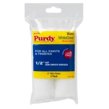 Imagem de Purdy 140606044 White Dove 1,27 cm substituição de rolo de fio soneca (caixa com 6), 10 cm