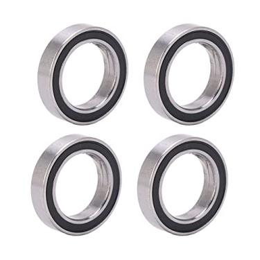 Imagem de Rolamentos de esferas RC 4 peças, rolamentos RC de aço com ranhuras profundas compatíveis com carro RC 1/10 MAXX 2.0