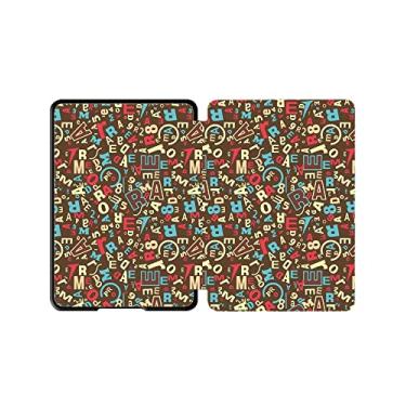 Imagem de Capa para Kindle (serve apenas na 7ª geração de 2014, modelo: WP63GW) com Auto Wake/Sleep, capa protetora à prova d'água