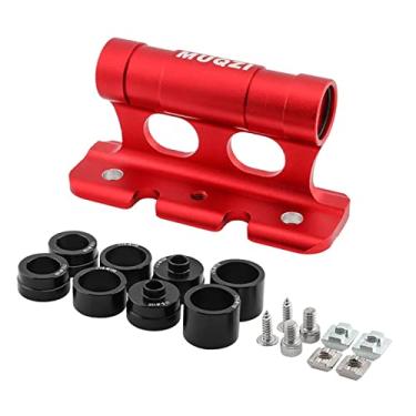 Imagem de YIJU Suporte para de bicicleta, suporte para rack de para carro, dianteiro para caminhão de reboque, acessórios para bicicletas, suporte, VERMELHO